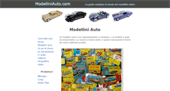 Desktop Screenshot of modelliniauto.com